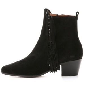 IRO Nooey Fringe Booties